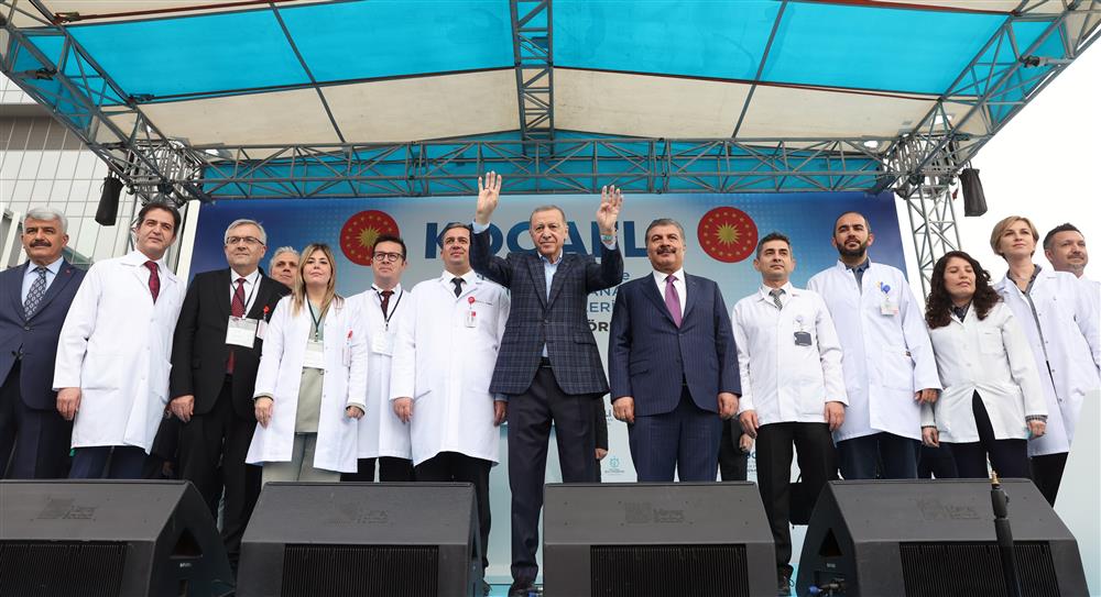 Cumhurbaşkanı Erdoğan, Kocaeli Şehir Hastanesi’nin Açılışını Yaptı